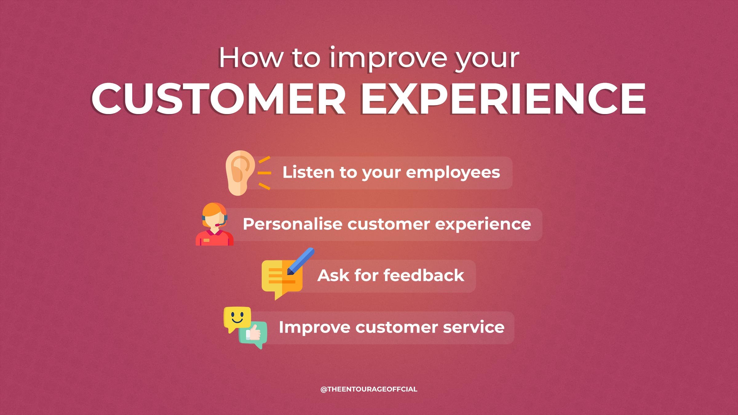 What's Customer Experience & Why Should You Focus On It?|The Entourage