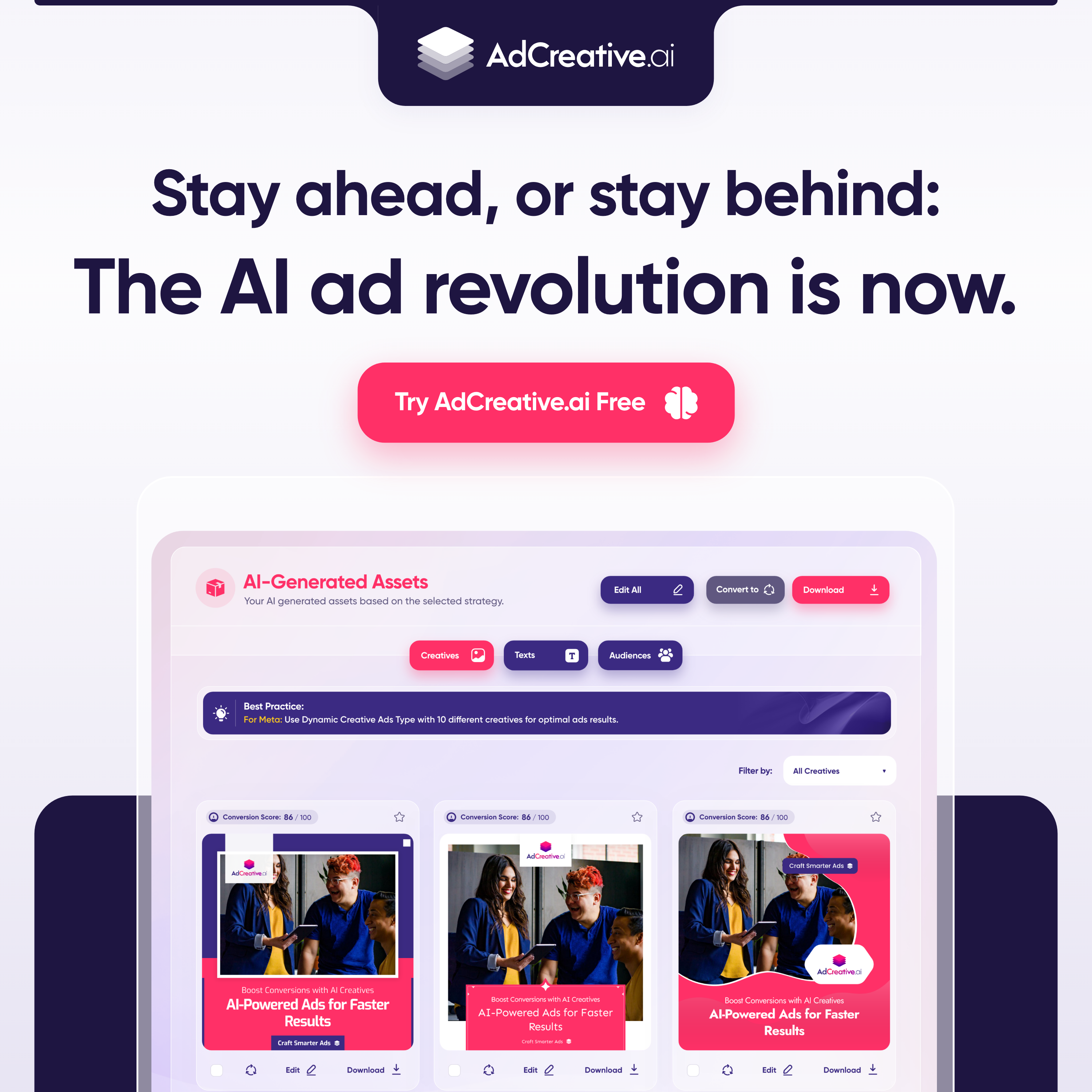 Top 5 Benefits of AdCreative.ai