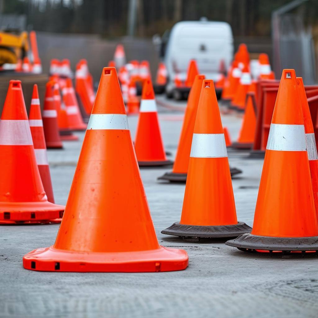 Enhancing Safety Protocols with Traffic Cones